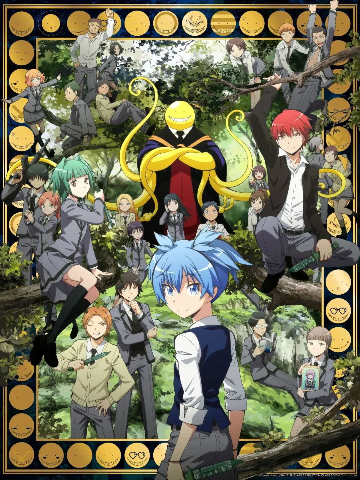 ASSASSINATION CLASSROOM poster 30x40cm bems