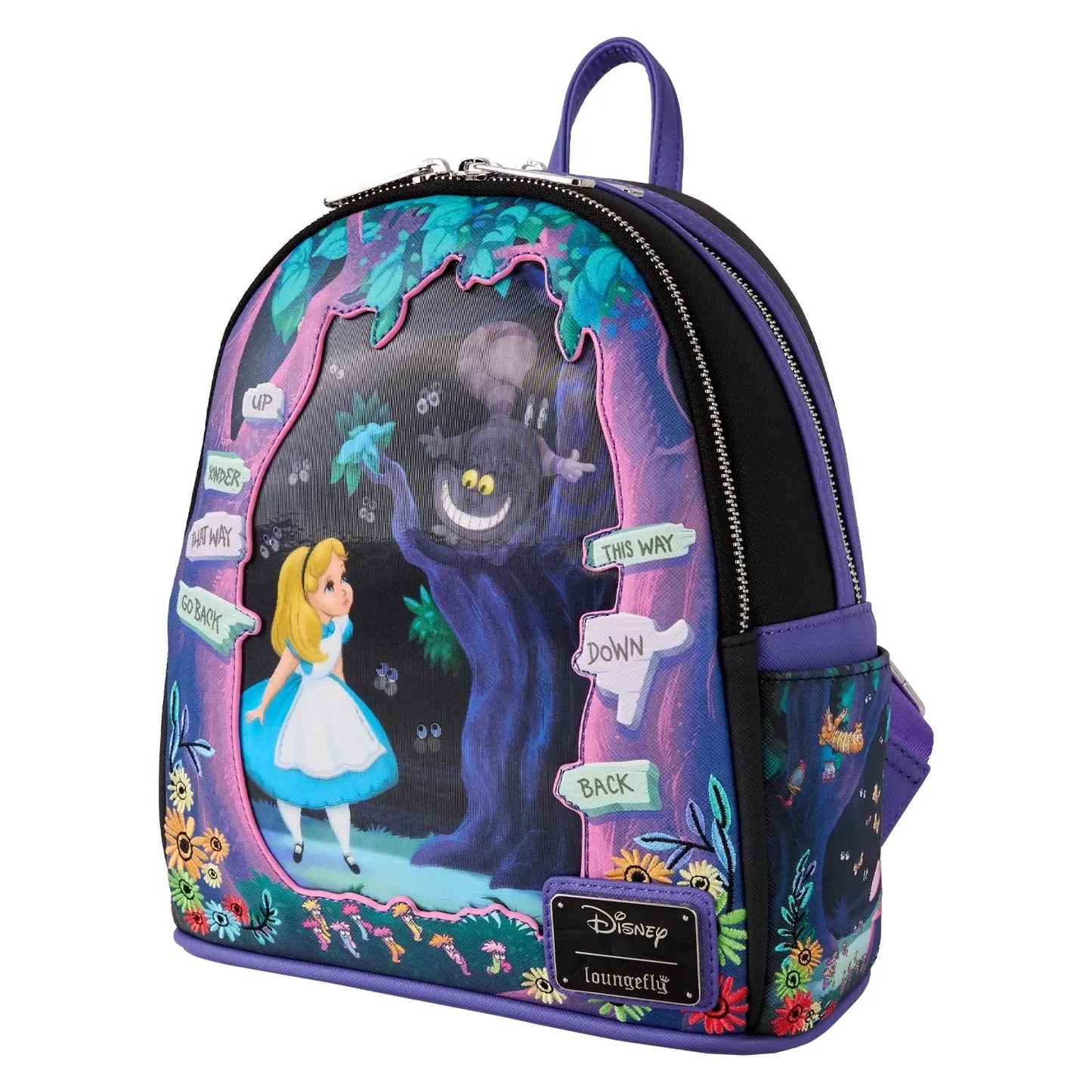 DISNEY - Alice au Pays des Merveilles - Mini Sac à Dos LoungeFly bems