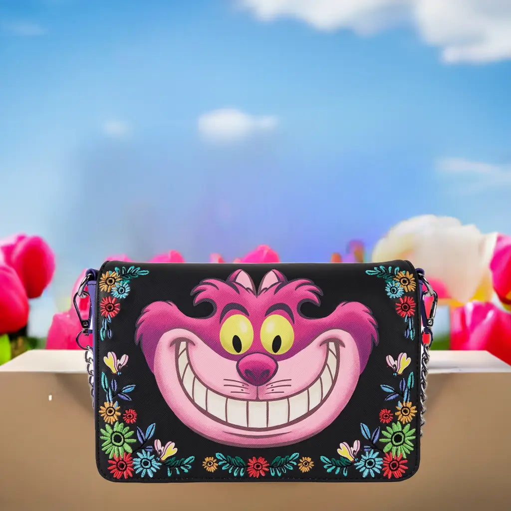 DISNEY - Chat du Cheshire - Sac bandoulière Loungefly bems
