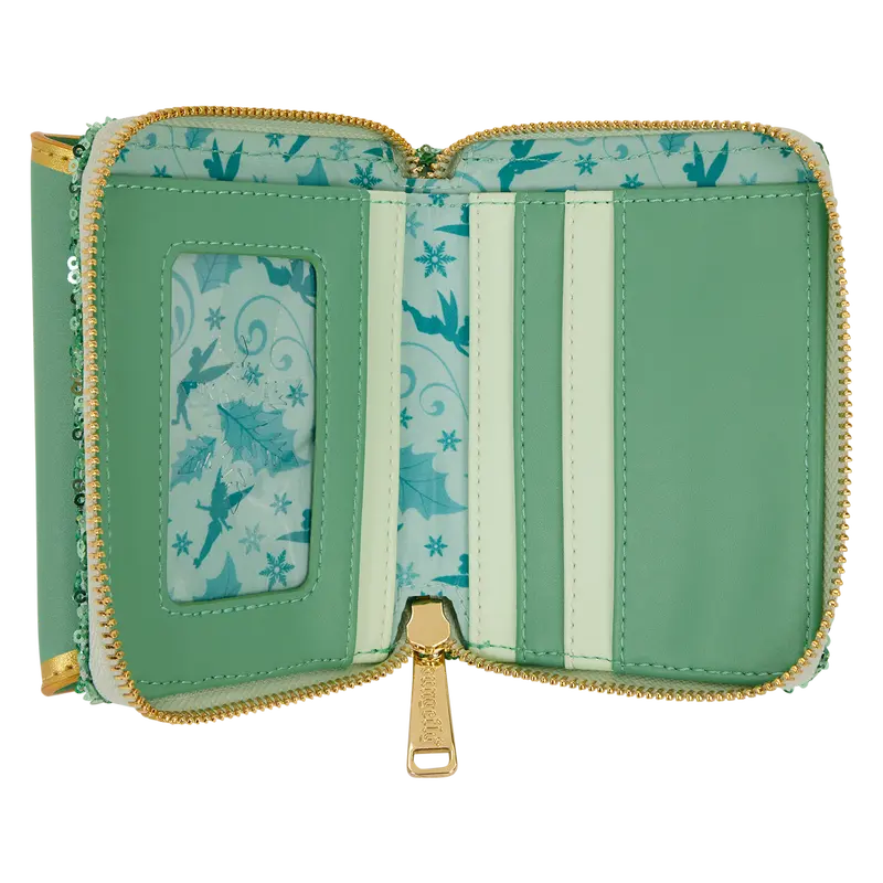 DISNEY - Fée Clochette "Holiday" - Portefeuille LoungeFly bems