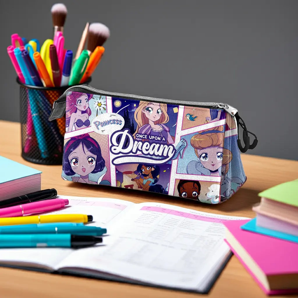 DISNEY - Princesses - Trousse Triple bems