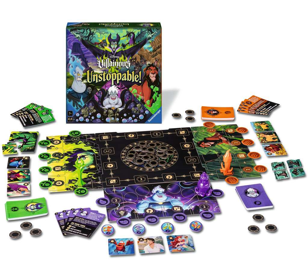 DISNEY VILLAINOUS - Unstoppable - Jeu de plateau bems