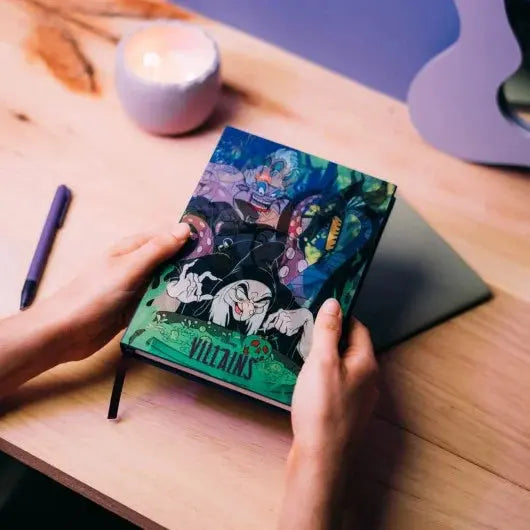 DISNEY VILLAINS - Notebook Lenticulaire - Format A5 bems