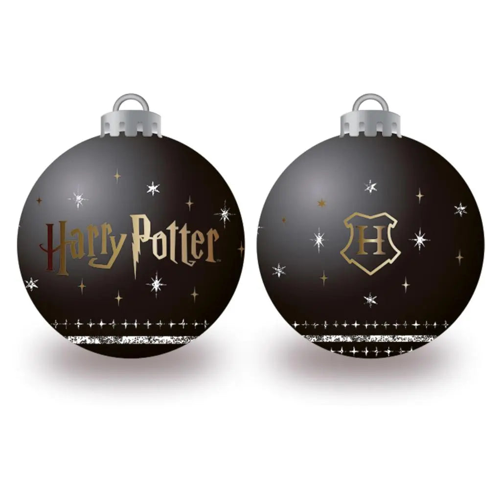 HARRY POTTER - Noir - Pack 6 Boules de Noël - 8 cm bems