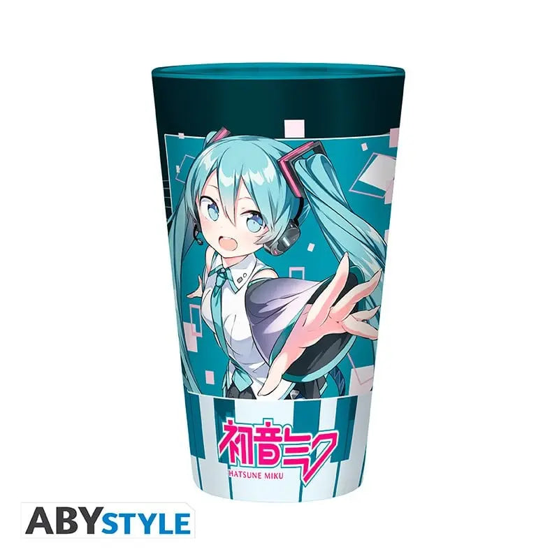 HATSUNE MIKU - Ville musicale - Verre XXL 400ml bems