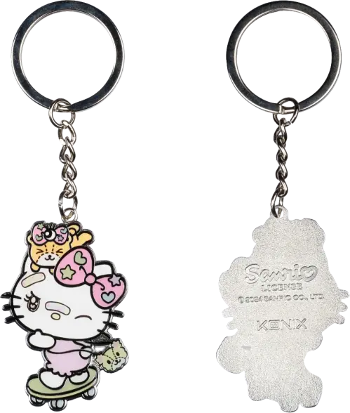 HELLO KITTY - Skateboard - Porte-Clés bems