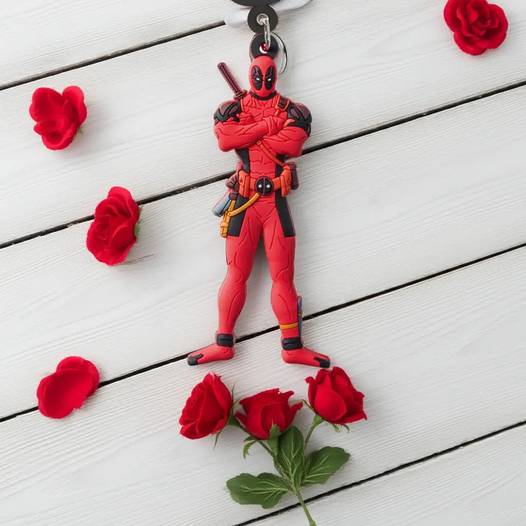 MARVEL - Deadpool - Porte-clés Soft Touch bems