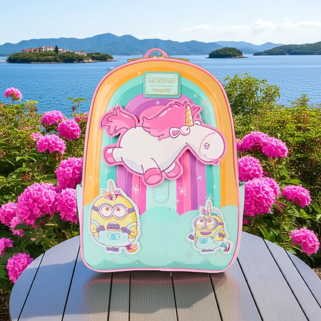 MINIONS - Fluffy Unicorn - Mini Sac à Dos LoungeFly bems