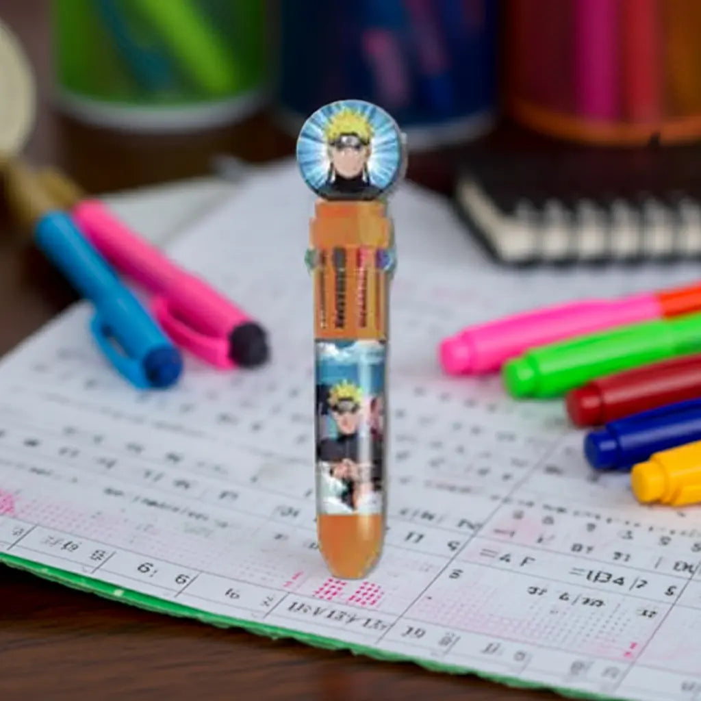 NARUTO - Bic Muticolore 10 couleurs bems