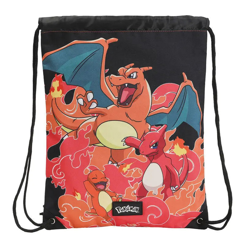 Pokemon Salamèche Evolution Gym Bag 34x42cm - Bulma-shop