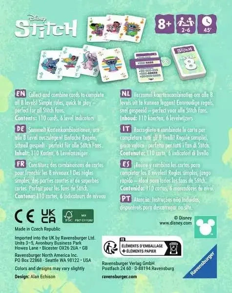 STITCH - Level 8 - Jeu de famille bems