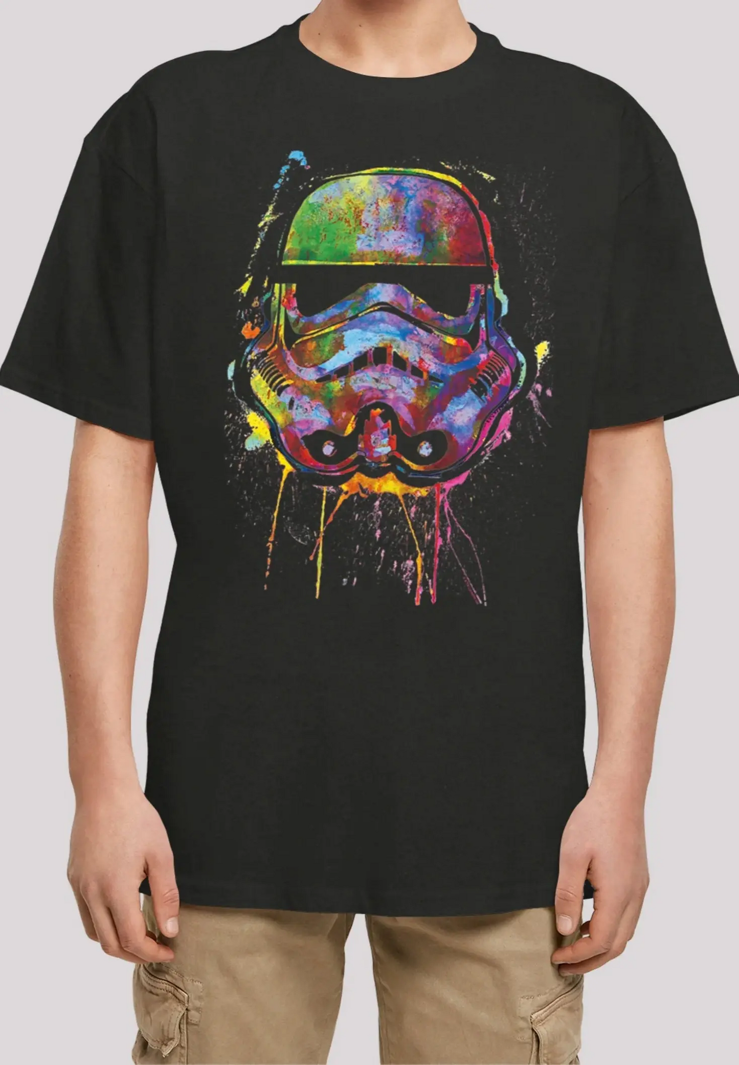 T-shirt STAR WARS STORMTROOPER PAINT SPLATS HELM pcmerch