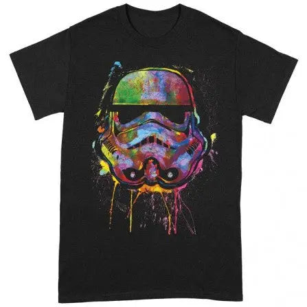 T-shirt STAR WARS STORMTROOPER PAINT SPLATS HELM pcmerch
