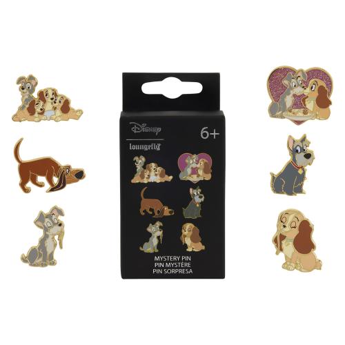 LA BELLE ET LE CLOCHARD - Funko Blind Box Enamel Pins Loungefly