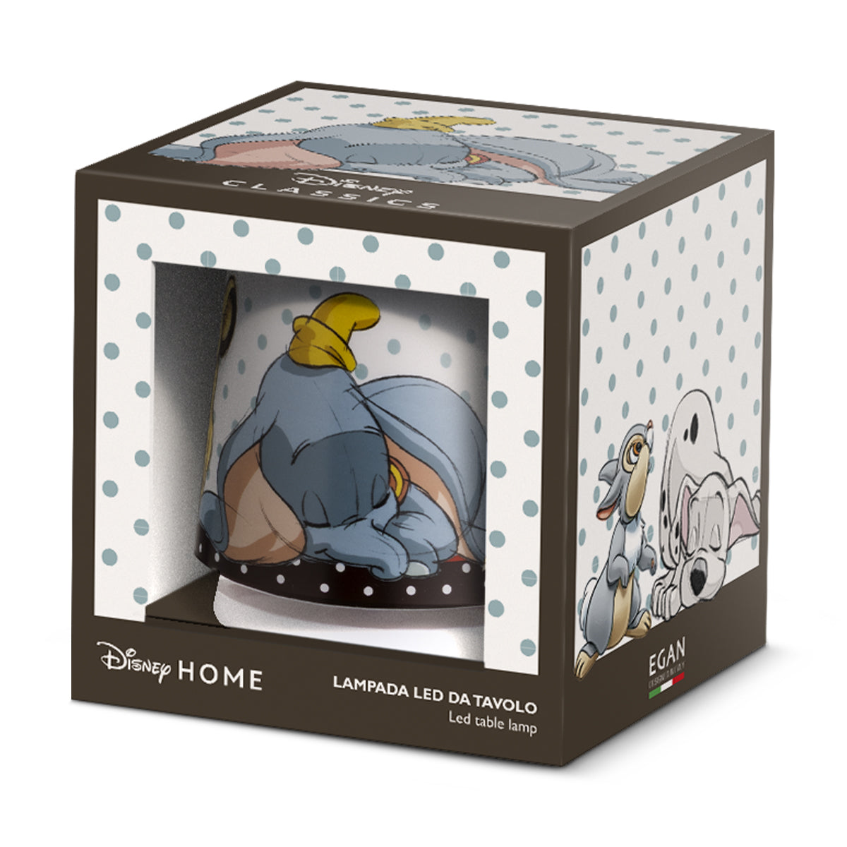 DUMBO - Lampe de Bureau LED Rechargeable - 11cm bems