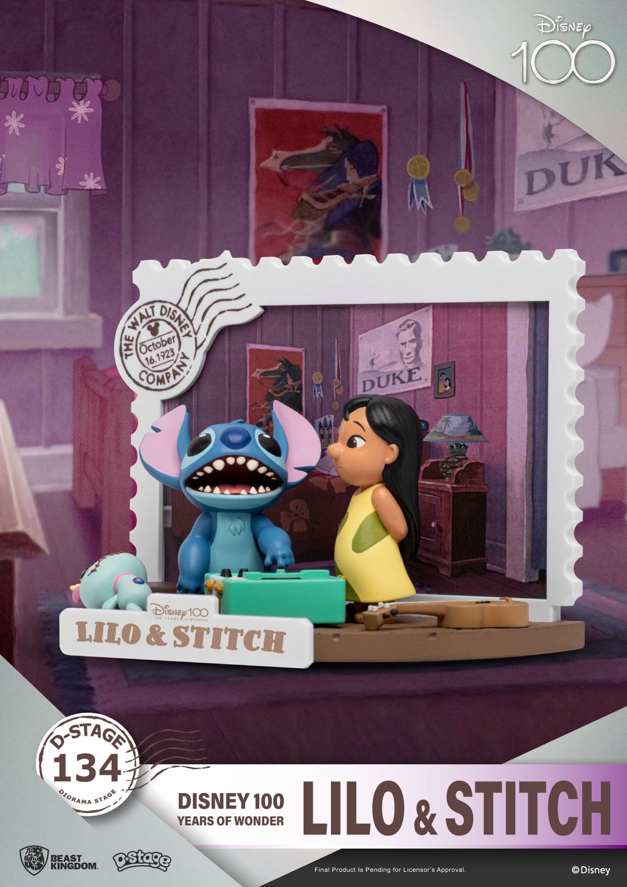 Diorama Lilo & Stitch bems