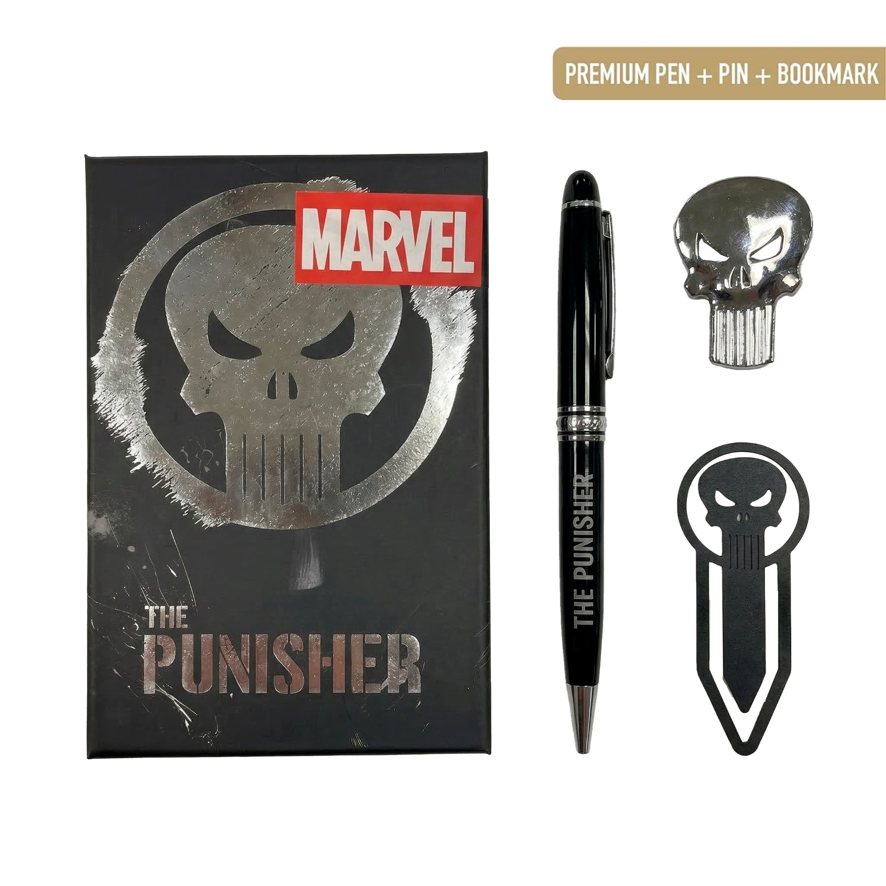 MARVEL - Punisher - Set Stylo à Bille cerda