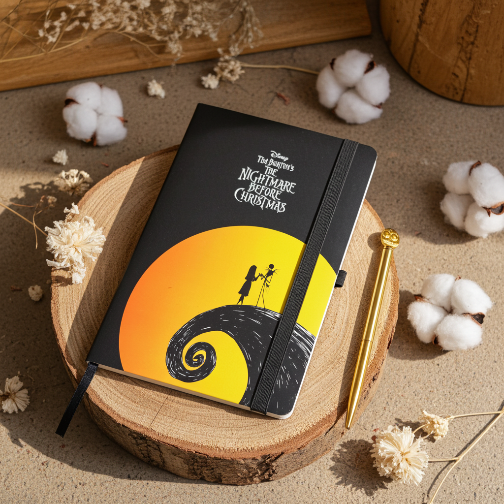 L'ETRANGE NOEL de Mr JACK - Pack Premium Notebook A5 + Stylo-Bille bems