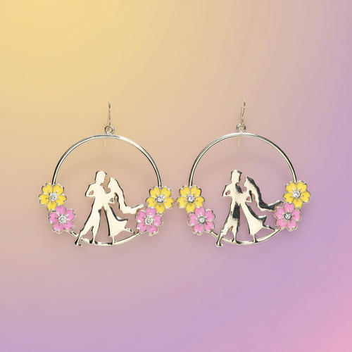 Boucle d'oreille Raiponce Neon tuesday