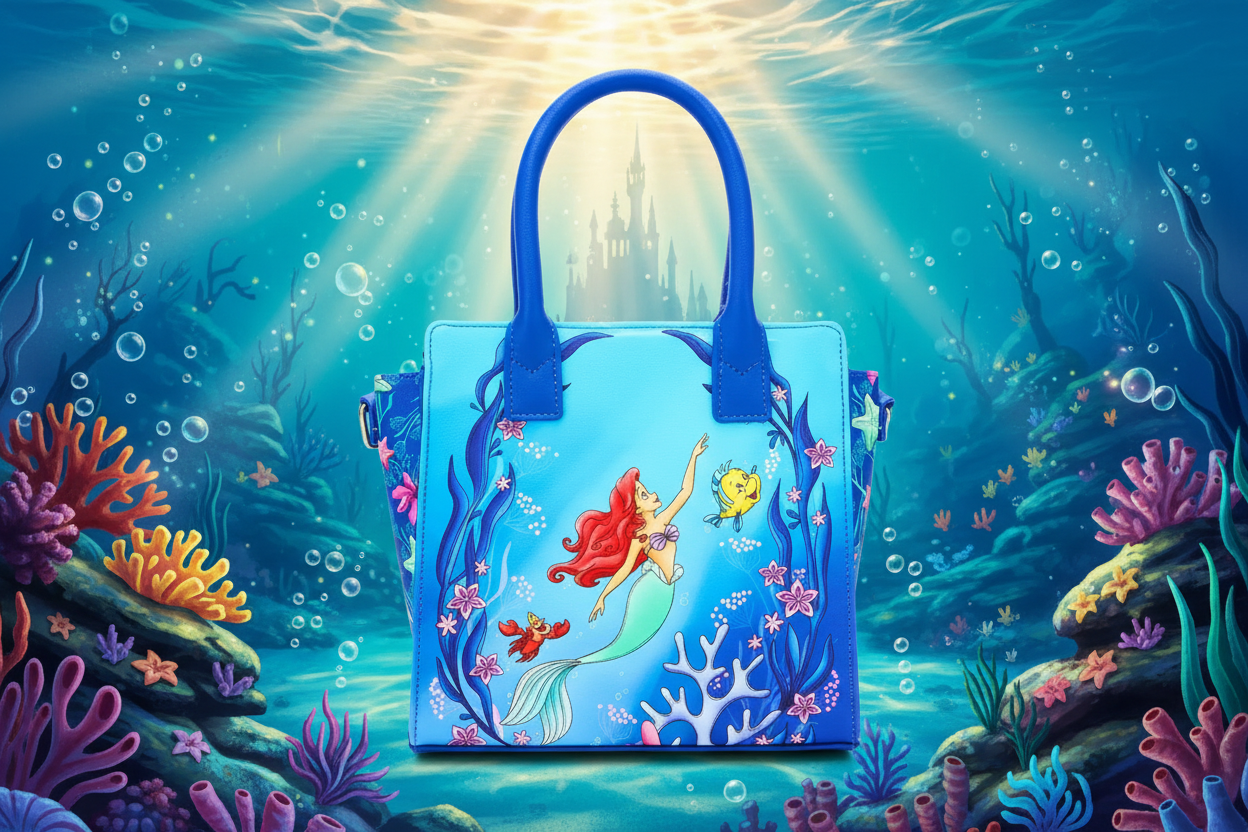Sac à main La petite Sirène Loungefly "import" hot topic