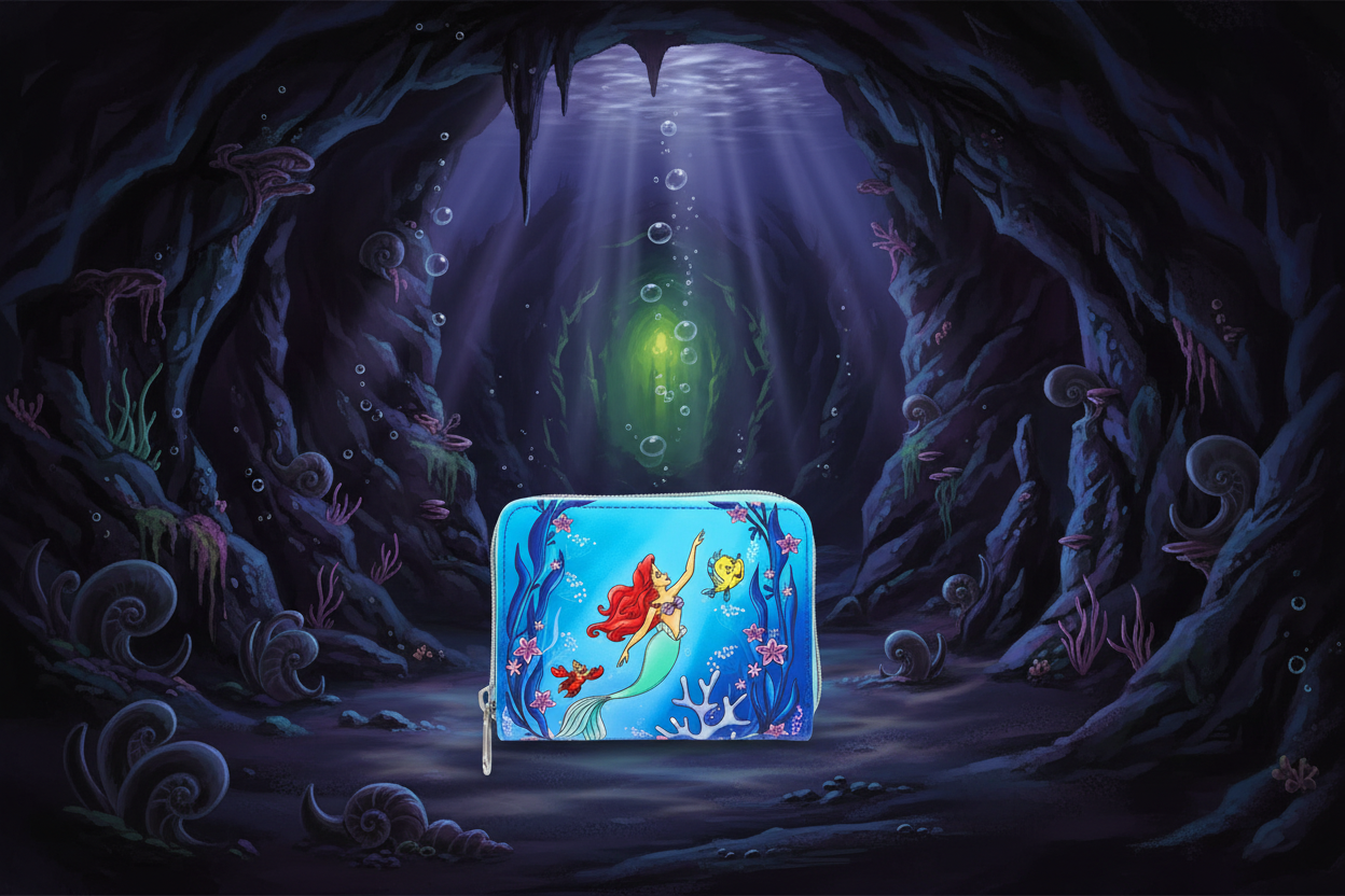 Portefeuille La petite Sirène Loungefly "import" hot topic