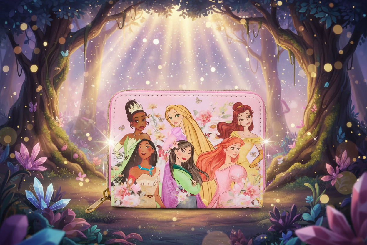 Portefeuille Princesses Loungefly "import" hot topic