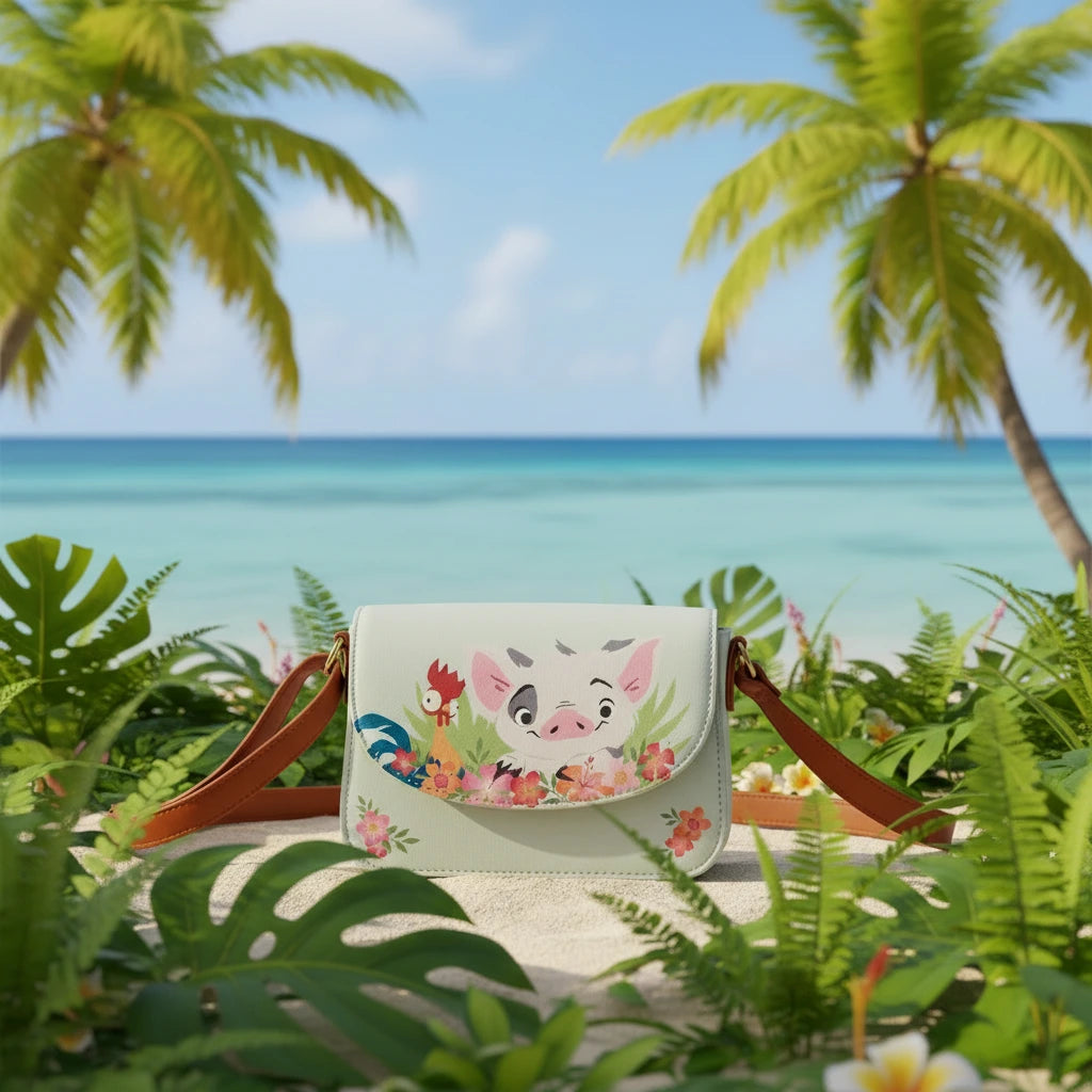 Sac bandouilère Loungefly import Hei Hei & Pua Loungefly