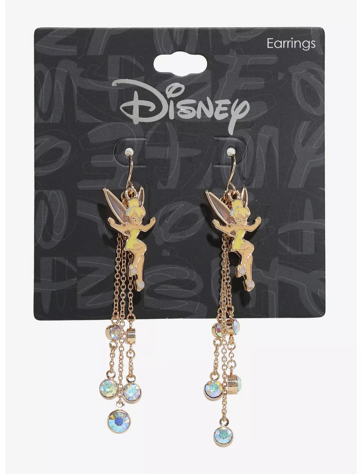 Boucle d'oreilles Poudre de Fée Disney Peter Pan Clochette Neon tuesday