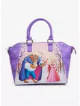 Loungefly Disney Beauty And The Beast Winter Scene Satchel Bag Loungefly
