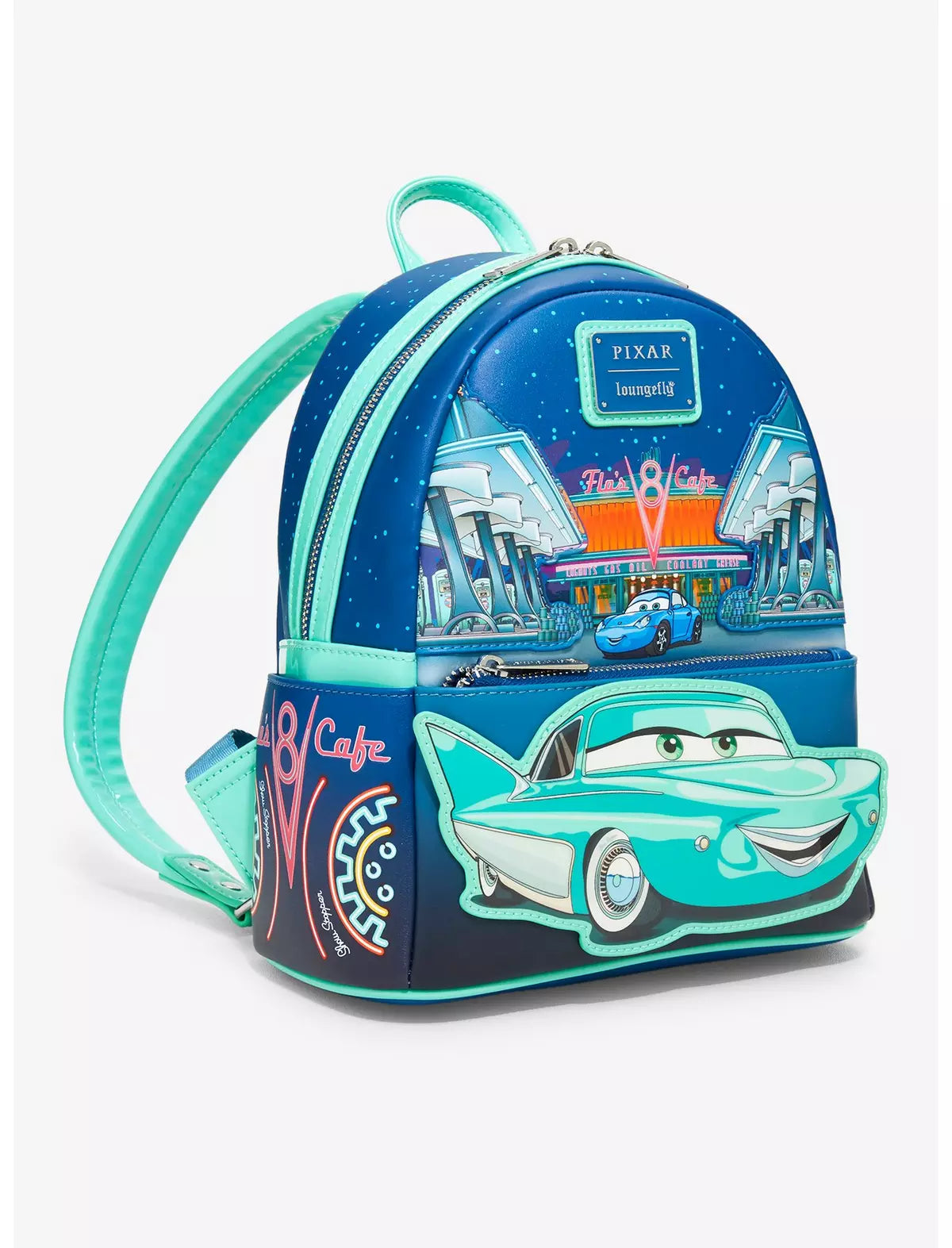 Sac à dos import Loungefly Disney Pixar Cars Flo's Cafe Loungefly