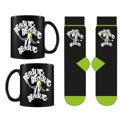 Set mug et chaussettes Beetlejuice pcmerch