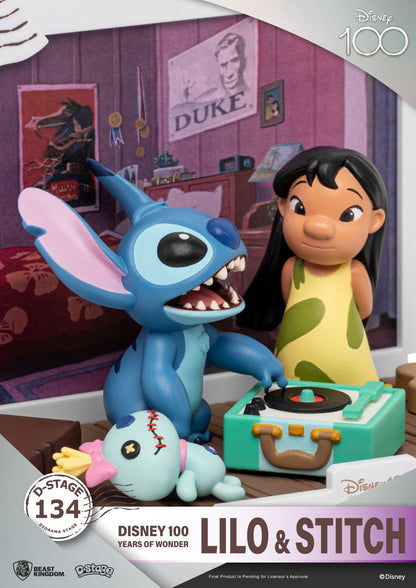 Diorama Lilo & Stitch bems