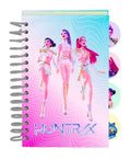 K-POP DEMON HUNTERS - Notebook A6 avec 4 Separateurs safta