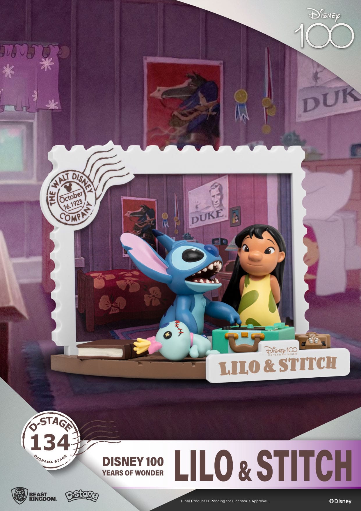 Diorama Lilo & Stitch bems