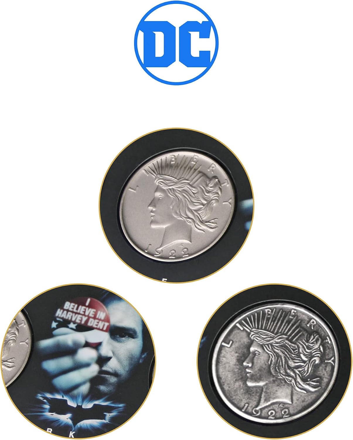 DC - Batman Harvey Dent / Double Face - Pièces de Monnaie noble collection