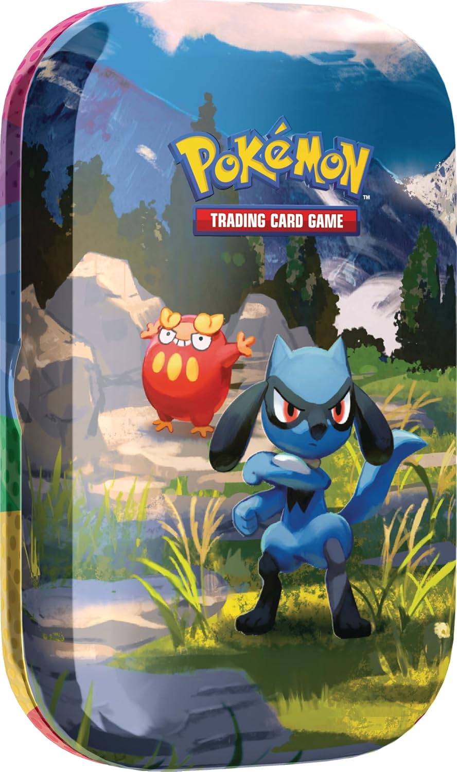 pokémon mini boite méga évolution héros transcendants riolu & darumarond pokémon compagny