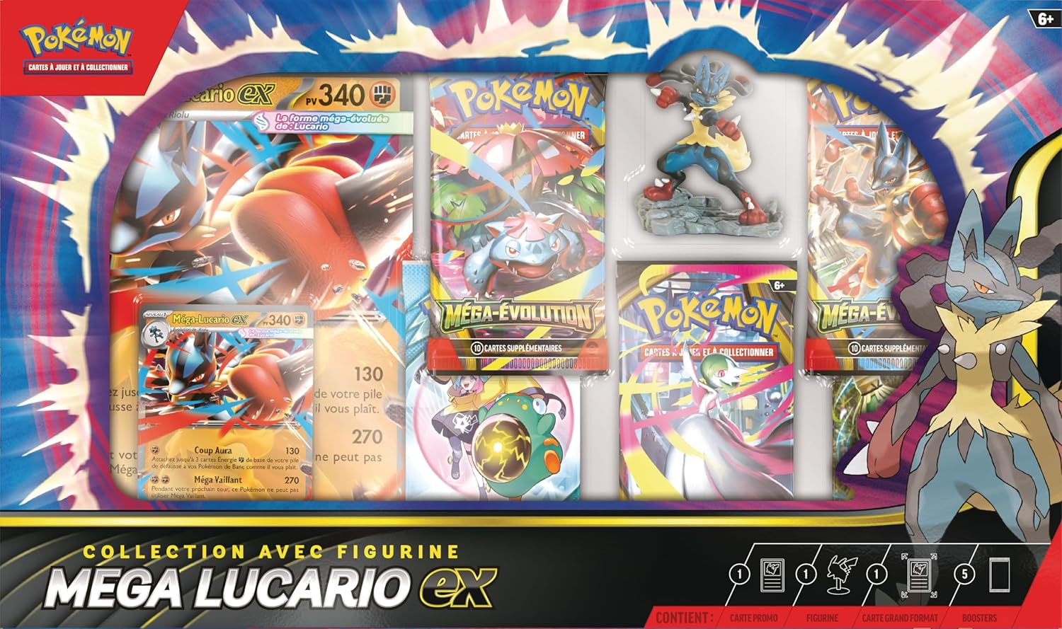 Coffret Pokémon Mega Lucario EX TCGDistribution