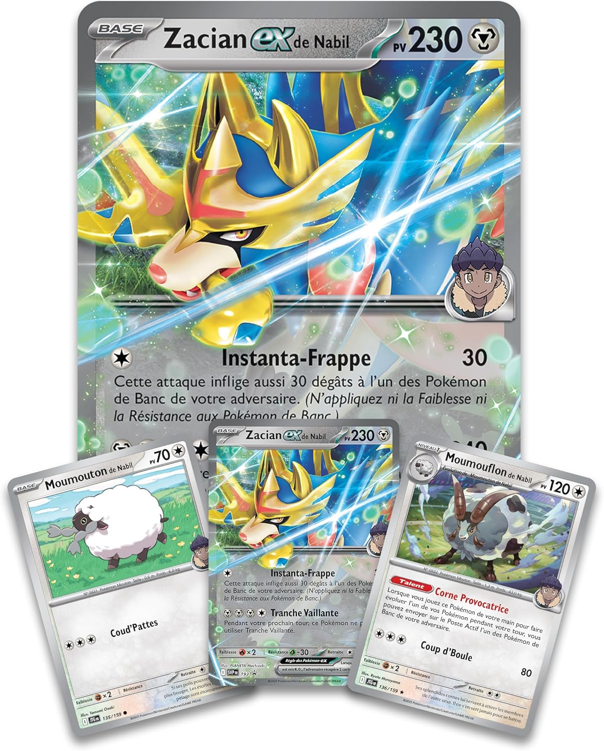 Pokémon: Coffret Zacian-ex de Nabil TCGDistribution
