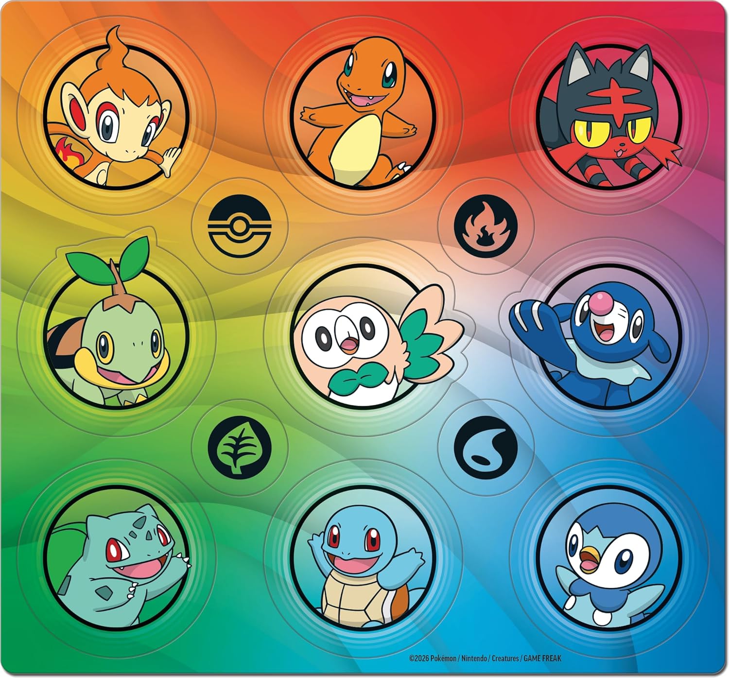 Pokémon : Collection Illustration Premiers Partenaires – Série 1 (3 Cartes Promo, 2 boosters et 1 Page d’Autocollants) pokémon compagny