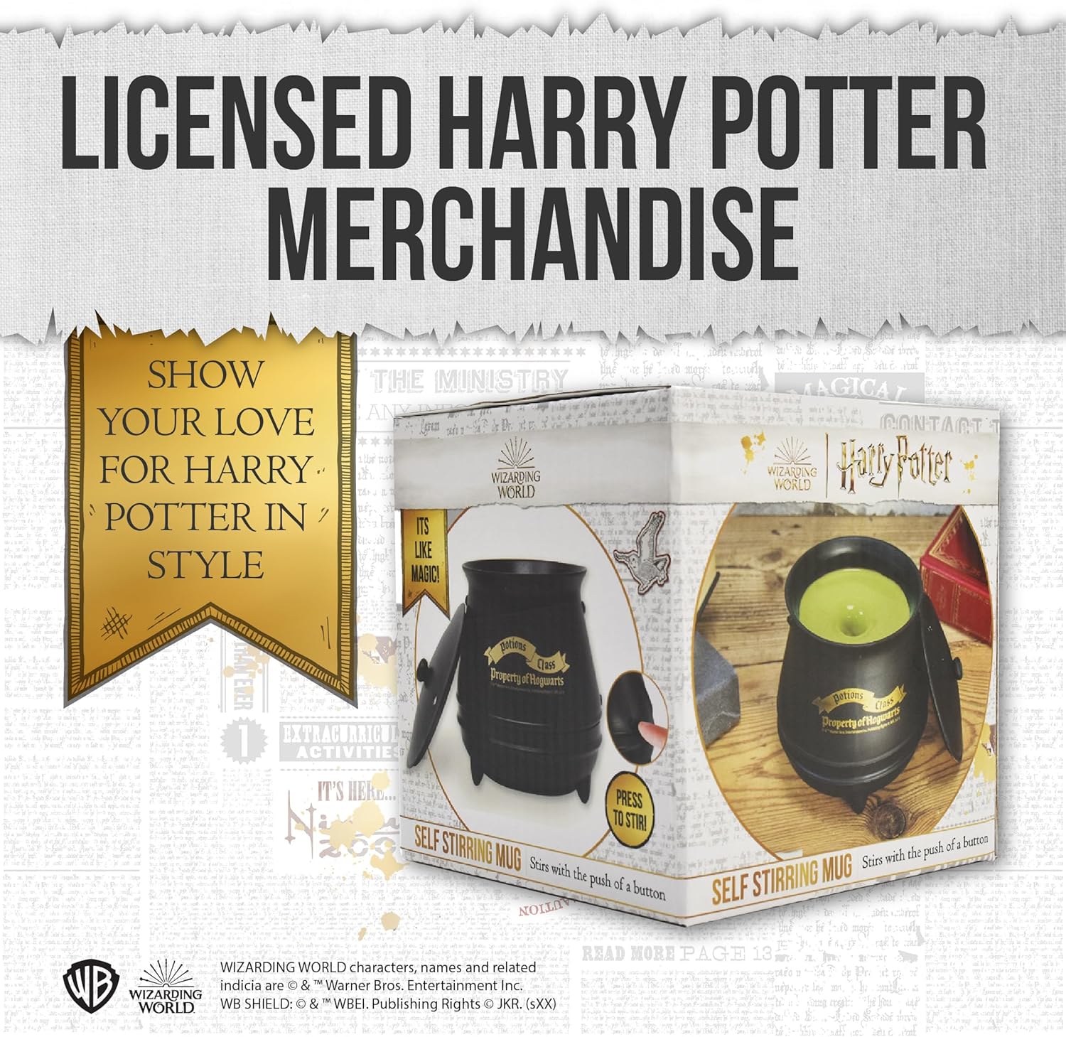 Mug Harry Potter chaudron magique pcmerch