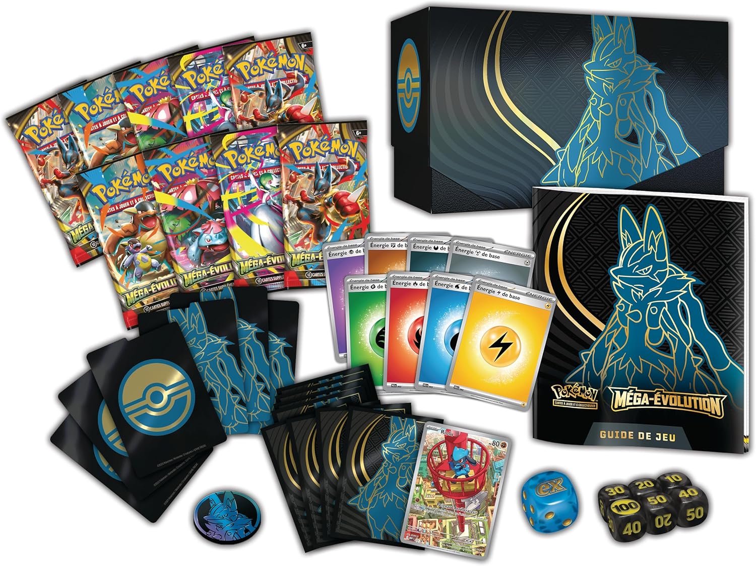 Pokémon : Coffret Dresseur d’élite Méga-Évolution – Lucario TCGDistribution