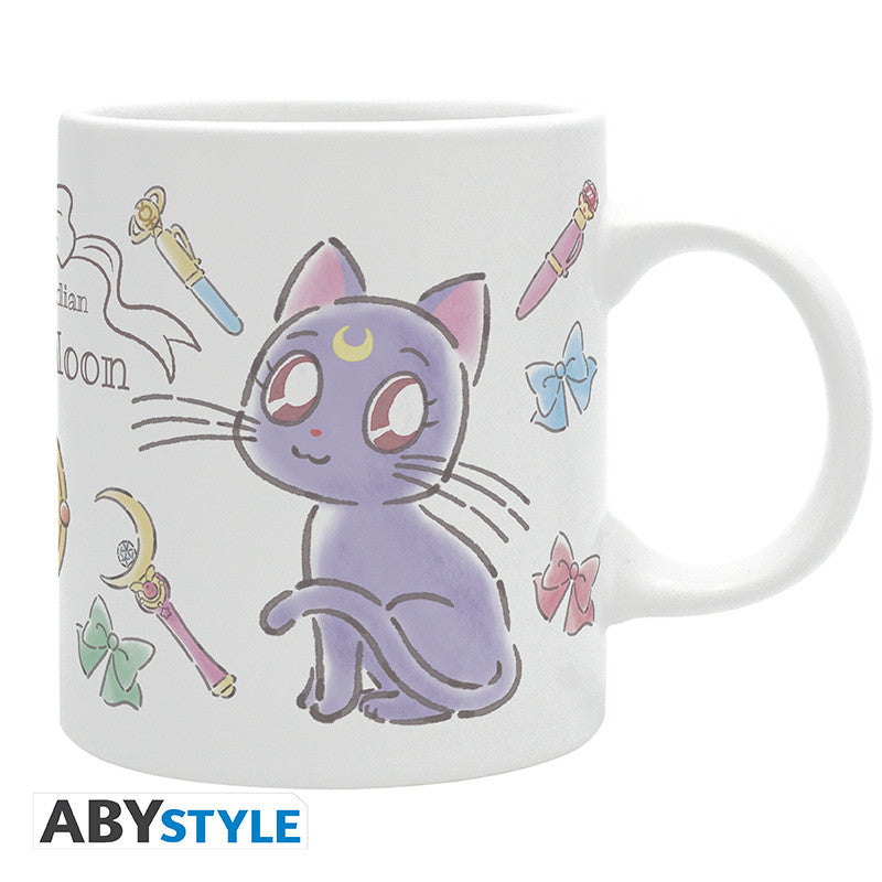 SAILOR MOON - Mug 320ml - Luna & Artemis Chibi AbyStyle
