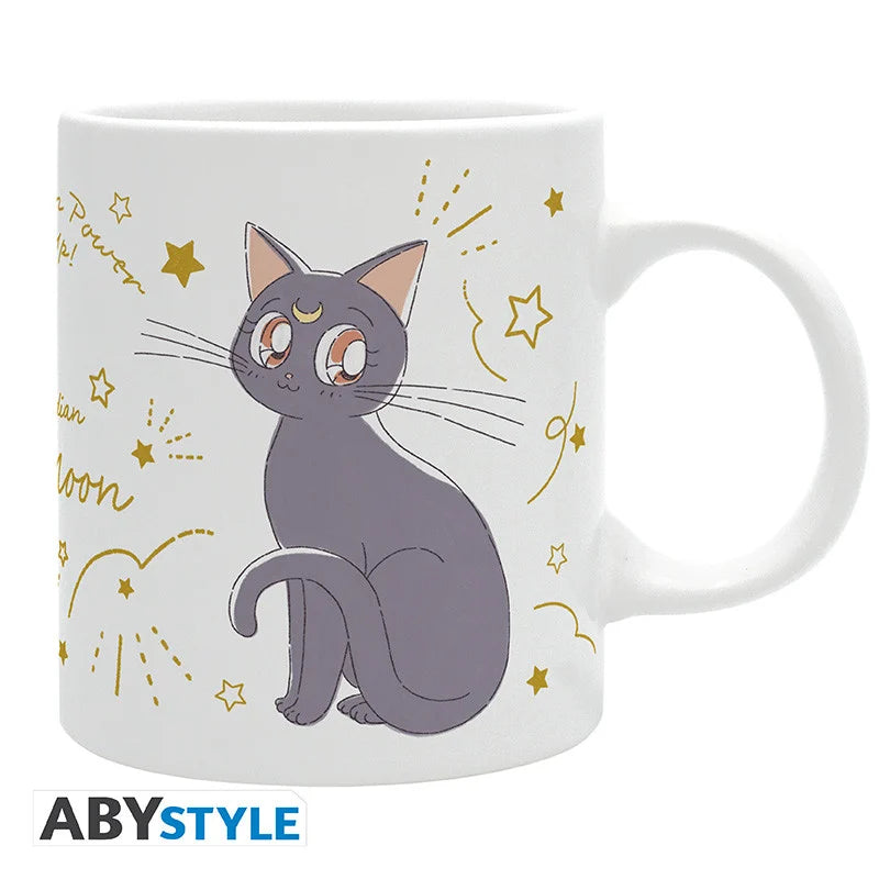 SAILOR MOON - Mug 320ml - Luna & Artemis Chats AbyStyle