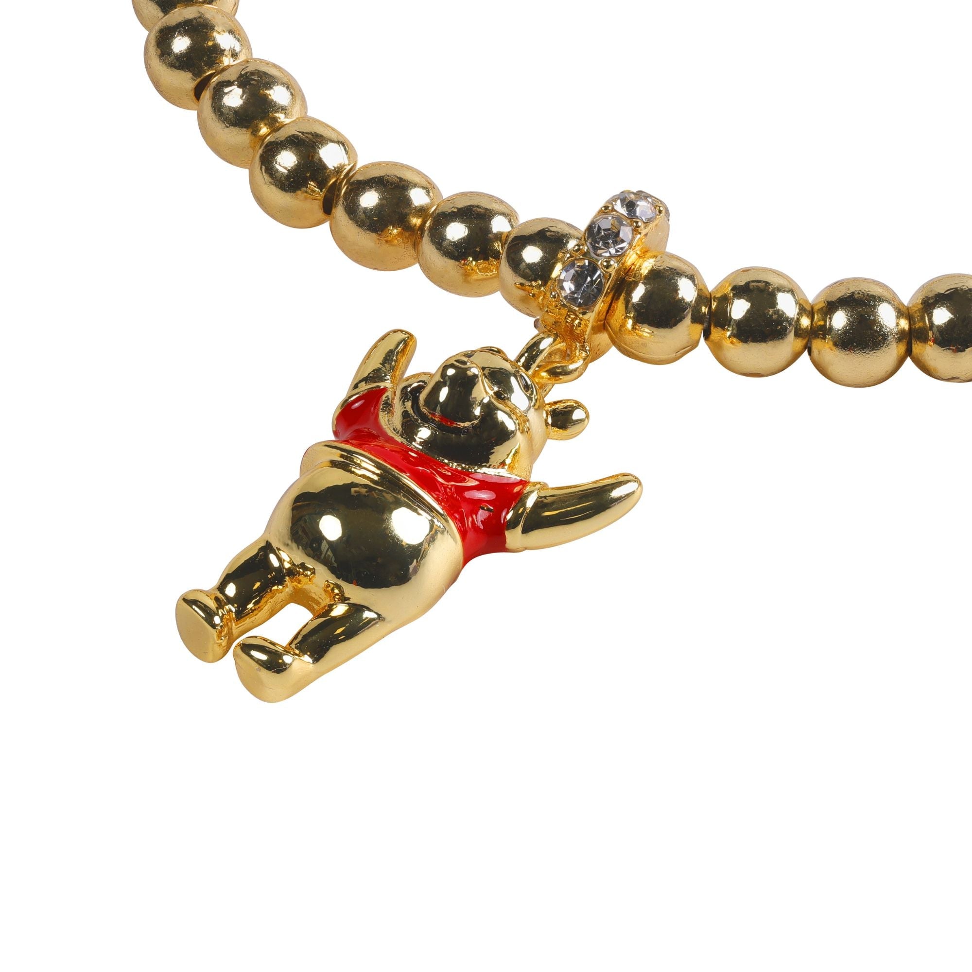 WINNIE L'OURSON - Bracelet Pendentif + Perles bems
