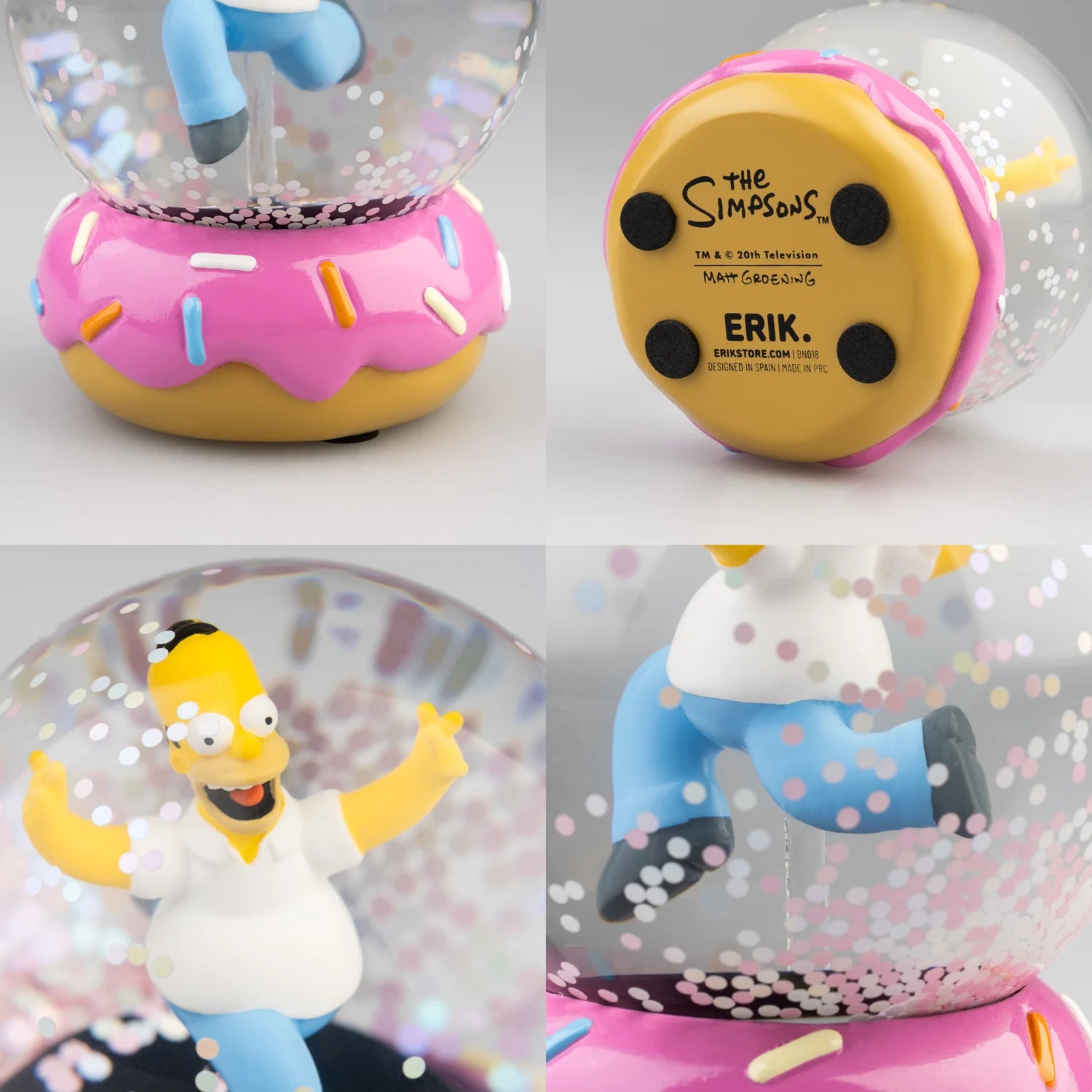 LES SIMPSONS - Homer - Boule à Neige 80mm grupo erik