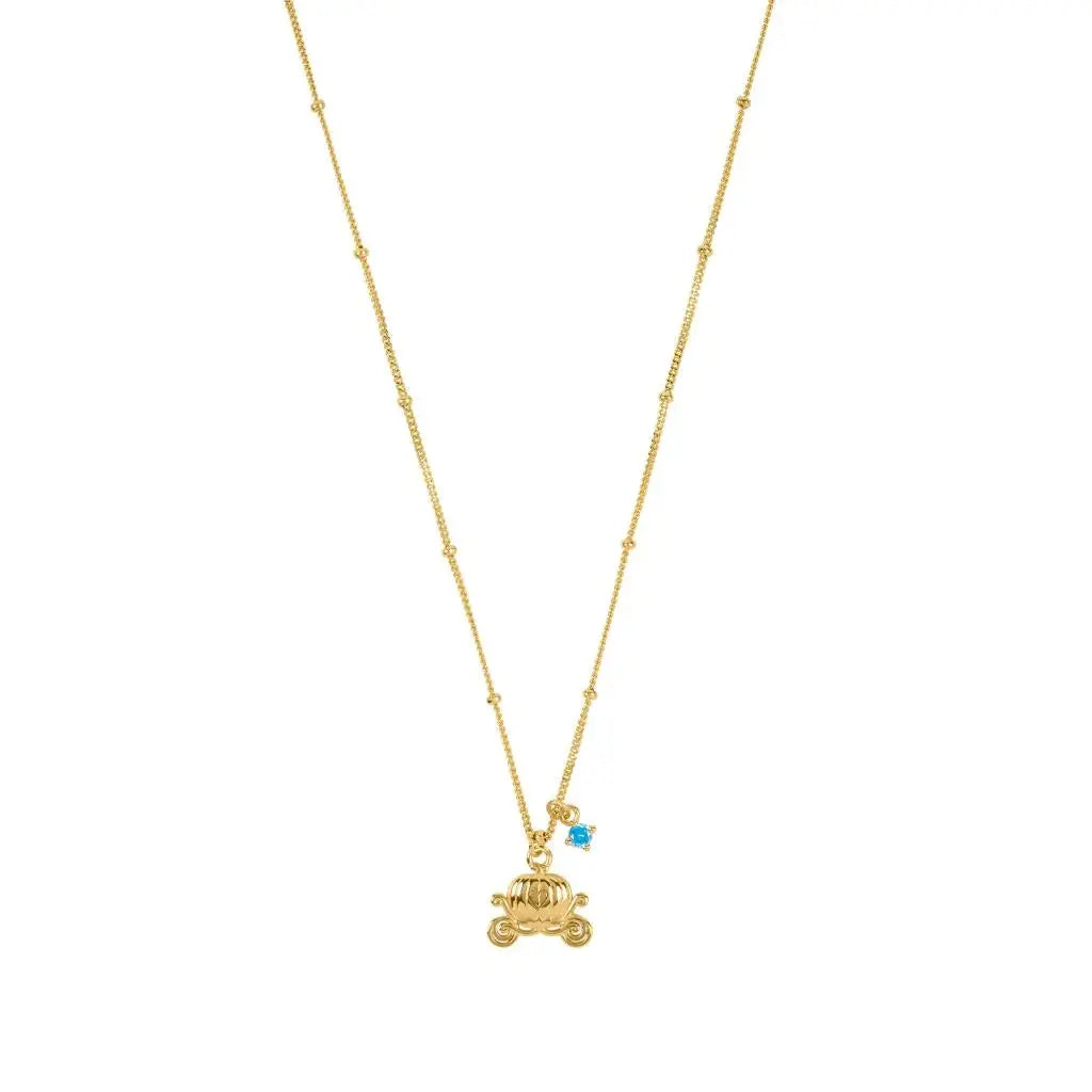 Collier en Argent Sterling et Plaqué Or Cendrillon bems