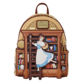 D23 Exclusive Beauty and the Beast Belle Book Shop Loungefly