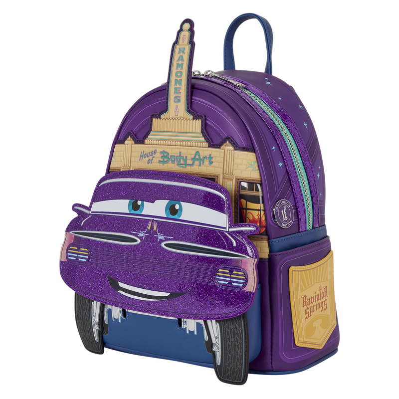 Loungefly D23 Exclusive Cars Ramone Cosplay Glow Loungefly