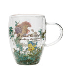 DISNEY PRINCESSES - Ariel - Verre avec Fleurs Sechées 300ml bems