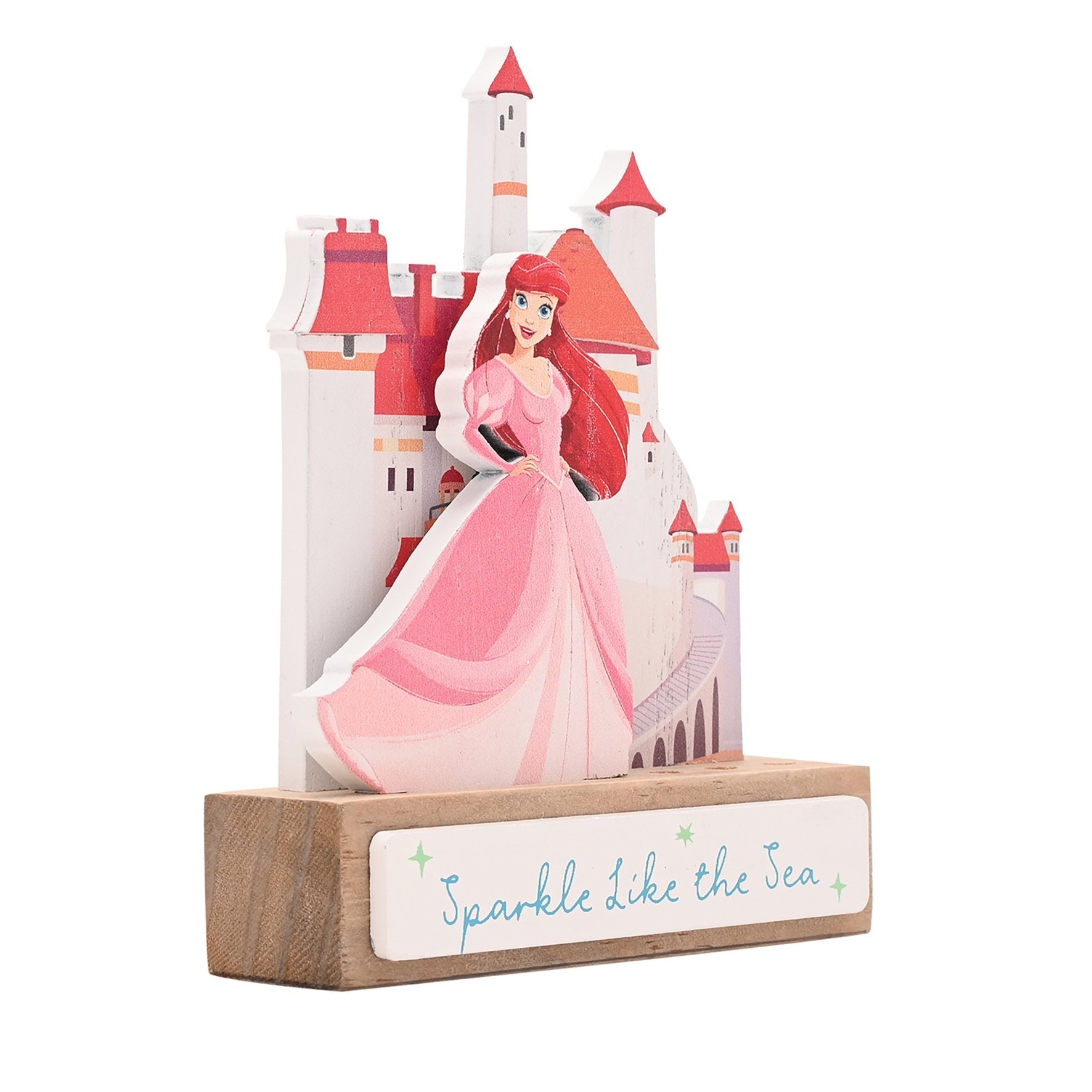 DISNEY PRINCESSES - Ariel - Mini Plaque Chateau bems